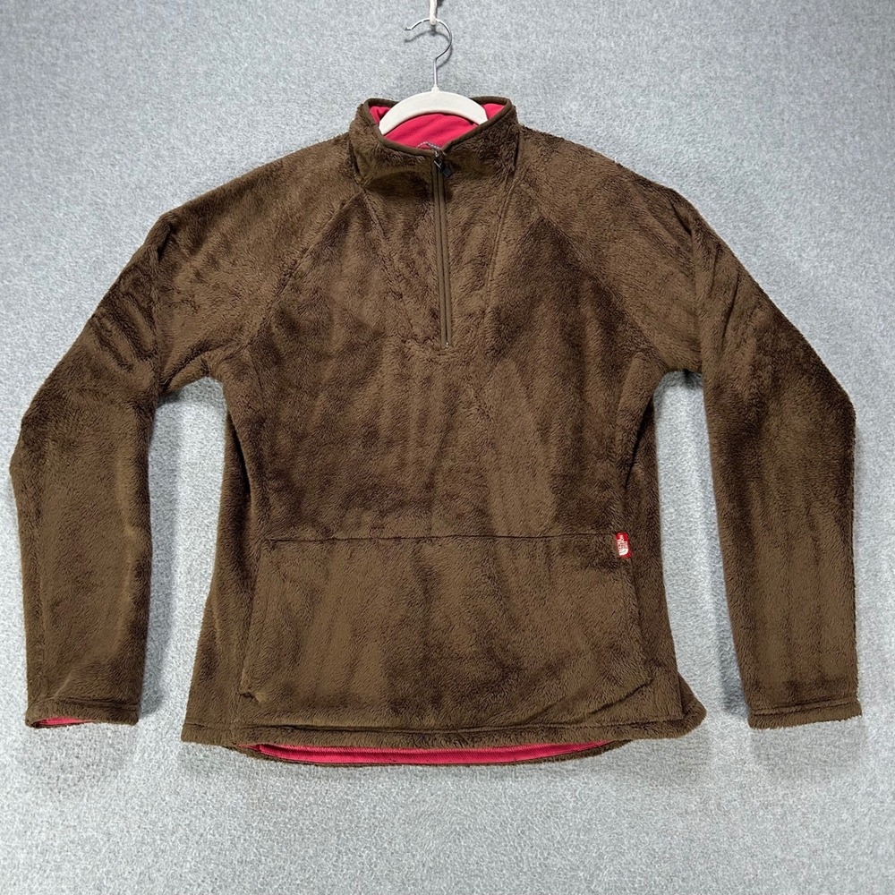The North Face Fleece Osito Womens L Brown High Pile Outdoor Cozy